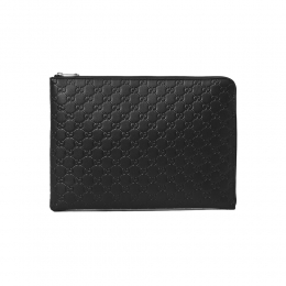 26SS GG 엠블럼 라지 클러치백 블랙 850224 AAFOK 1053