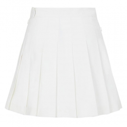 ◆당일◆24FW 아디나 ADINA 로고 스커트 화이트 GWSD06345 0000