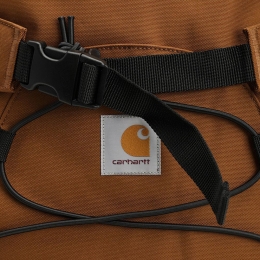 ◆당일◆26SS 로고 패치 킥플립 백팩 해밀턴 브라운 I031468 HZXX