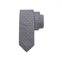◆당일◆26SS 간치니 자카드 실크 넥타이 네이비블루 35-0942 0768408