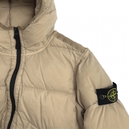 ◆키즈◆키즈 와펜 패치 사선포켓 후드 패딩 자켓 샌드 K2S16 4100017 S0028 V0095