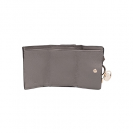 ◆당일◆26SS 알파벳 미니 코인 반지갑 캐시미어그레이 CHC21WP946F57 053