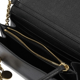 ◆당일◆26SS 스핀 플랩 월렛 체인 크로스백 블랙 CHC25SP495O37 001