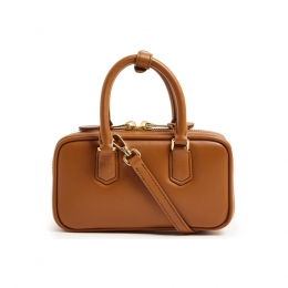 26SS 로고 아르카디 미니 크로스&토트백 코냑 5BP088 ACR3 F0046