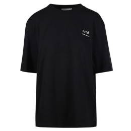 ◆당일◆24FW 미니 로고 프린팅 티셔츠 블랙 UTS024 726 001
