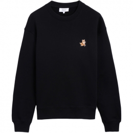 ◆당일◆25FW 스피디 폭스 패치 맨투맨 블랙 MM00313KM0321 P199