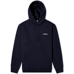 ◆12주년◆로고 프린팅 오버핏 후드티 네이비 UAH21TR535 NAVY