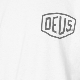 ◆당일◆24SS 모토사이클 백로고 프린팅 티셔츠 화이트 DMW91808G WHITE