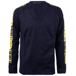 ◆12주년◆레터링 프린트 롱슬리브 티셔츠 네이비 FN09 6328 6689