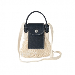 ◆당일◆25FW 르 플리아쥬 컬렉션 XS 메쉬백 네이비 10139 HGR 006