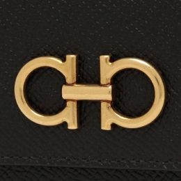 ◆당일◆26SS 더블 간치니 카드지갑 블랙 22-0861 0779901