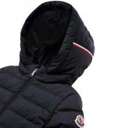 ◆키즈◆여성 딜라 DILAR 로고 패치 후드 패딩자켓 네이비 1A000 02 597YF 778