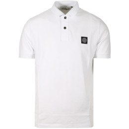 ◆당일◆25SS 로고 패치 슬림핏 폴로 티셔츠 화이트 K1S15 22002SC S0017 V1001