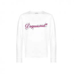 ◆15주년◆여성 더블 레터링 로고 맨투맨 화이트 75GP0225