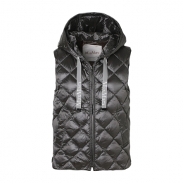 ◆당일◆25FW 스페이스지 SPACEGI 다이아몬드 퀄팅 패딩 조끼 그레이 2529296015 001