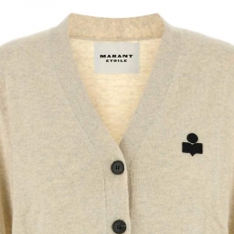 ◆당일◆26SS 카리나 KARINA 로고 가디건 라이트그레이 CA0104FA C1L17E 02LY