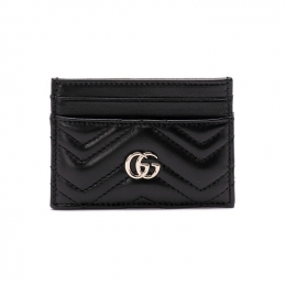 ◆당일◆26SS GG 마몬트 마틀라세 카드지갑 블랙 443127 AAFAX 1000