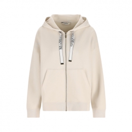 ◆당일◆26SS 쥬르 SMMJOUR 드로우스트링 후드 집업 아이보리 2619921031 001