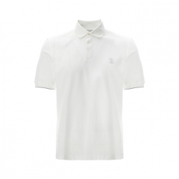 ◆당일◆26SS 로고 프린트 폴로 티셔츠 화이트 ME8548788 CK640