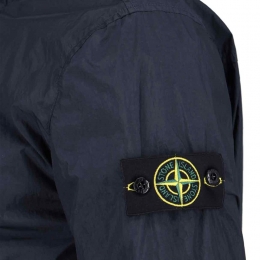 26SS 와펜 패치 가먼트다이드 클링클랩스 윈드자켓 네이비 L1S15 4100111 S0A23 V0020