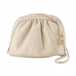 ◆당일◆25FW 니논 NINON 로고 스몰 크로스백 골드톤 PUAAT F61765 RAN