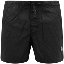 ◆당일◆24SS 로고 패치 스윔 숏팬츠 블랙 8015B0643 A0029