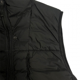 ◆당일◆26SS 와펜 패치 심리스 터널 경량패딩 베스트 블랙 L1S15 G100007 S0183 V0029