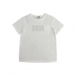 여성 로고 티셔츠 아이보리 6SBM13TEEZ 013