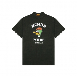 26SS 덕 프린팅 반팔 티셔츠 블랙 HM30TE006 BLACK