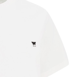 ◆당일◆25FW 베나코 VENACO 자수 로고 티셔츠 화이트 2525976021 001
