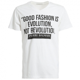 ◆12주년◆타이포 프린팅 티셔츠 화이트 HP6369S 8388 004