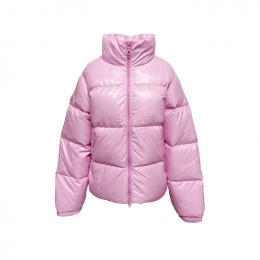 ◆당일◆25FW 디마 DIMA D 로고 패치 패딩자켓 로사키아로 VDDJ11546K0001 PKL