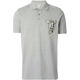 ◆11주년◆패치 디테일 PK반팔티 그레이 H6169220CR