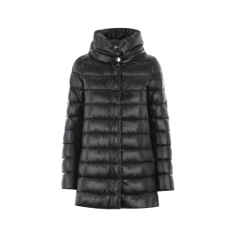 ◆당일◆26SS 아멜리아 AMELIA 하이넥 롱 패딩 블랙 PI0505DIC 12017Z 9300