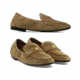 ◆당일◆25FW 발렛 BALLET 스웨이드 로퍼 브라운 87258 037