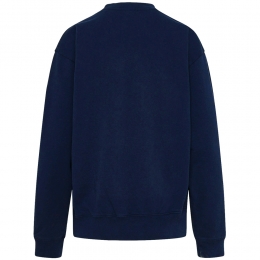 ◆당일◆23SS 웰니스 로고 기모 맨투맨 네이비 CR662NA