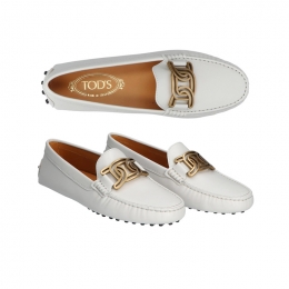 ◆당일◆25FW 체인 로고 고미노 슈즈 요거트 XXW00G0GQ40 QGW B015