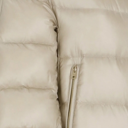 ◆당일◆26SS 클레오페 CLEOFE 숏 슬리브 미디움 패딩 베이지 PI0001DIC 12017Z 1985