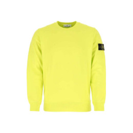 ◆15주년◆와펜 패치 라운드 맨투맨 네온그린 741563051 V0051