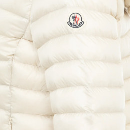 ◆당일◆25FW 아이지 IGE 로고 패치 후드 경량 패딩자켓 아이보리 1A000 04 597YF 20F