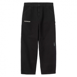 ◆당일◆25FW 싱글니 그래픽 프린팅 팬츠 블랙 I035560 8960