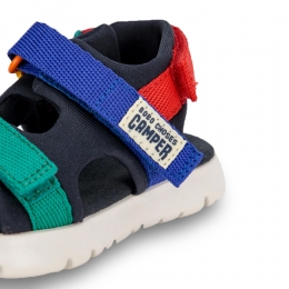 ◆키즈◆25SS X CAMPER 키즈 오루가 블록 샌들 멀티 B125AH023 991