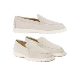 ◆당일◆25FW 페블탭 스웨이드 로퍼 그레이 XXM59K00040 RE0 C006