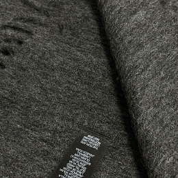 ◆당일◆25FW 지브라 로고 패치 울 머플러 다크그레이 M1A 150K PZEBRA 76