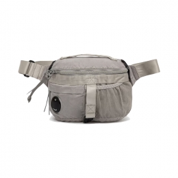 ◆당일◆26SS 렌즈 와펜 나일론 B 웨이스트백 도브그레이 20CMAC043A 005269G 904