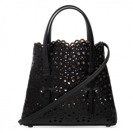 ◆당일◆25SS 미나 MINA 20 펀칭 토트&크로스백 블랙 AA1S06720C0A44 999