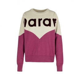 ◆당일◆26SS 휴스턴 HOUSTON 기모 맨투맨 에크루/라즈베리 SW0006FA A1M08E ECRY