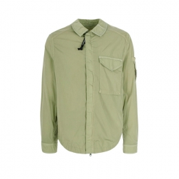 26SS 렌즈 와펜 크롬 R 오버셔츠 자켓 모스그레이 20CMOS710A 005904G 610