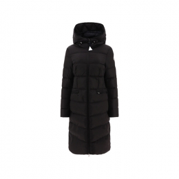 ◆당일◆25FW AVOCETTE 로고 패치 후드 롱 패딩 블랙 1C000 42 539ZD 999