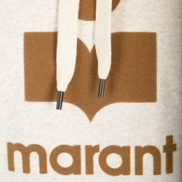 ◆당일◆26SS 만셀 MANSEL 로고 후드티 에크루/카멜 SW0001FA A1M07E ECCA